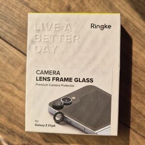 Ringke Camera Lens Frame Glass (2 Pack) Samsung Galaxy Z Flip 6 and Z Flip 7 FE